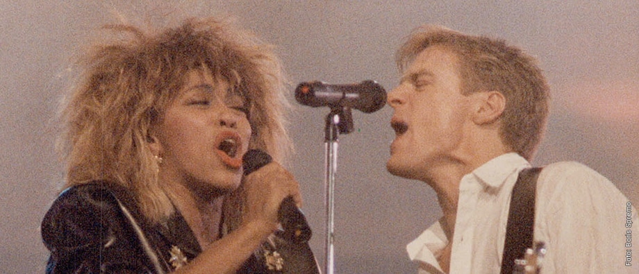 Bryan Adams und Tina Turner